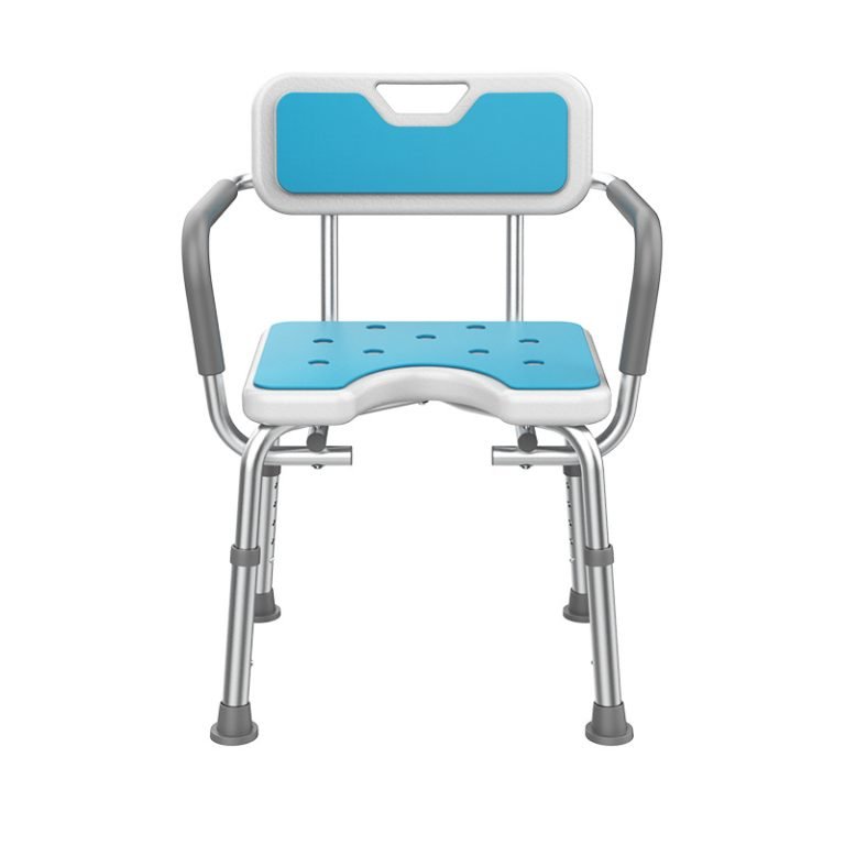 Adjustable Height Shower Chair Bathing Aid Shower Stool