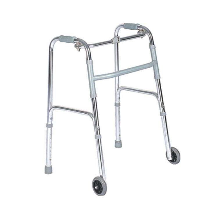 Lightweight walking frame for elderly 2 wheel