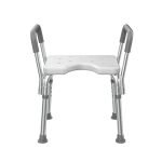 B type-Bathroom Seat shower stool, small foot pad, without chair pad