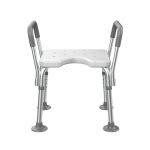 B type-Bathroom Seat shower stool, big foot pad, without chair pad