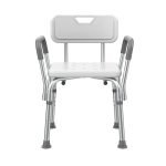 Type A-Non-slip Aluminum Alloy Bath shower chair, small foot mat, without chair mat