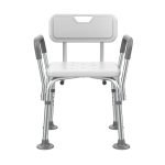 Type A-Non-slip Aluminum Alloy Bath shower chair, big foot mat, without chair mat