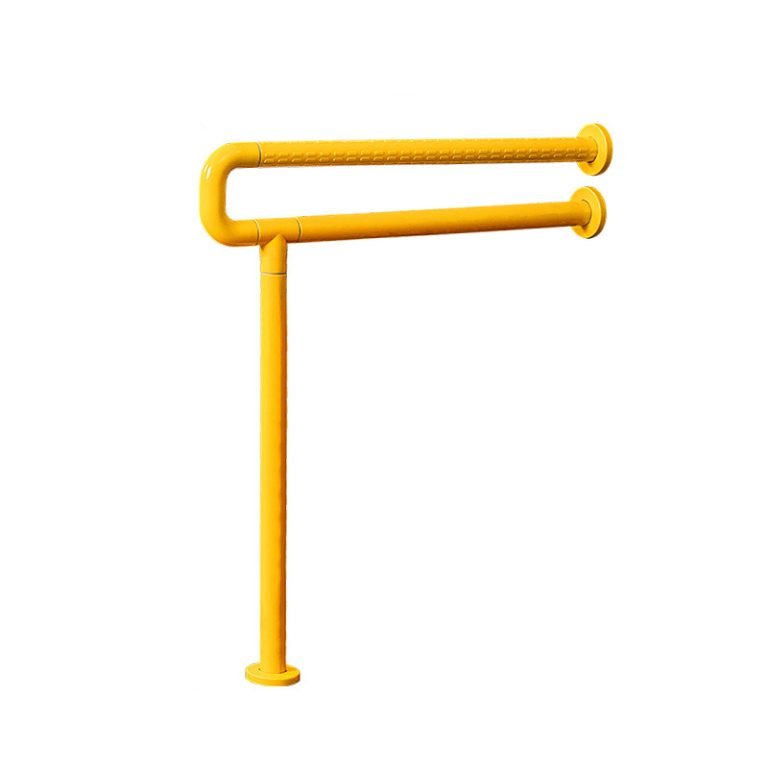 Safety grab bars for toilet